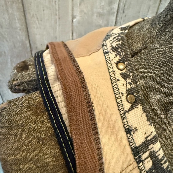 Skinny Minnie Graphic Tank Top in Brown and Orange - Picture 5 of 7